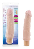 Au Naturel Home Wrecker Vibrating Dildo 9in - Vanilla