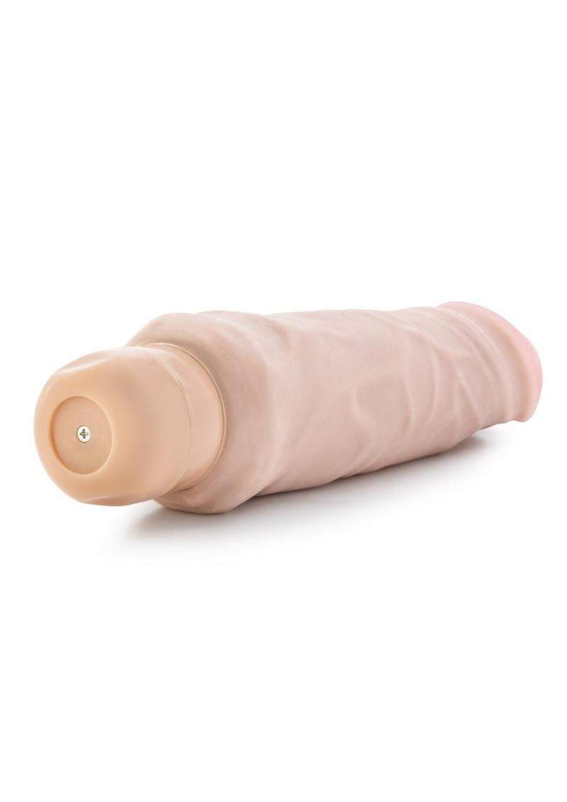 Au Naturel Home Wrecker Vibrating Dildo 9in - Vanilla