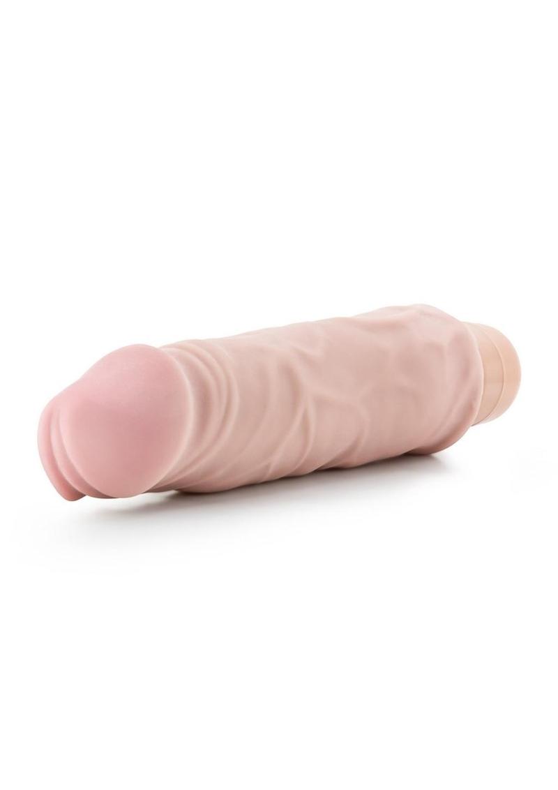 Au Naturel Home Wrecker Vibrating Dildo 9in - Vanilla