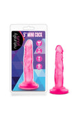 Naturally Yours Mini Dildo 5.75in - Pink