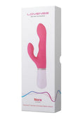 Lovense Nora App Compatible Rabbit Vibrator - Pink