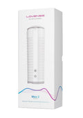 Lovense Max 2 App Compatible with Neutral-Shaped Sleeve - White