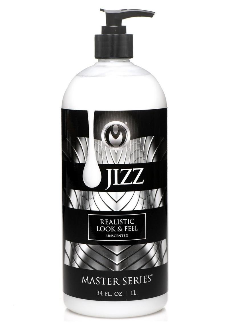 Master Series Unscented Water-Based Jizz Lubricant 34 oz.