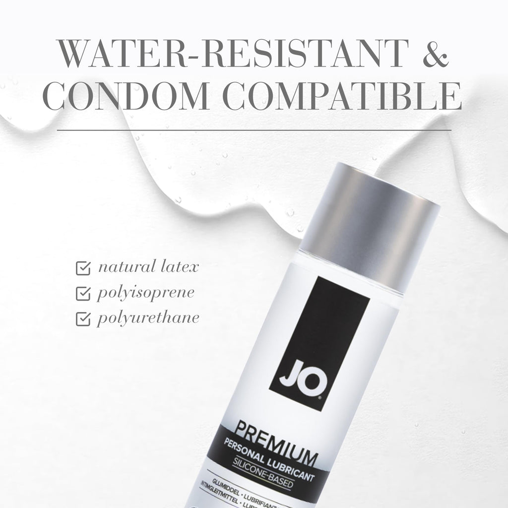 JO Premium Original Silicone-Based Lubricant 8 oz.