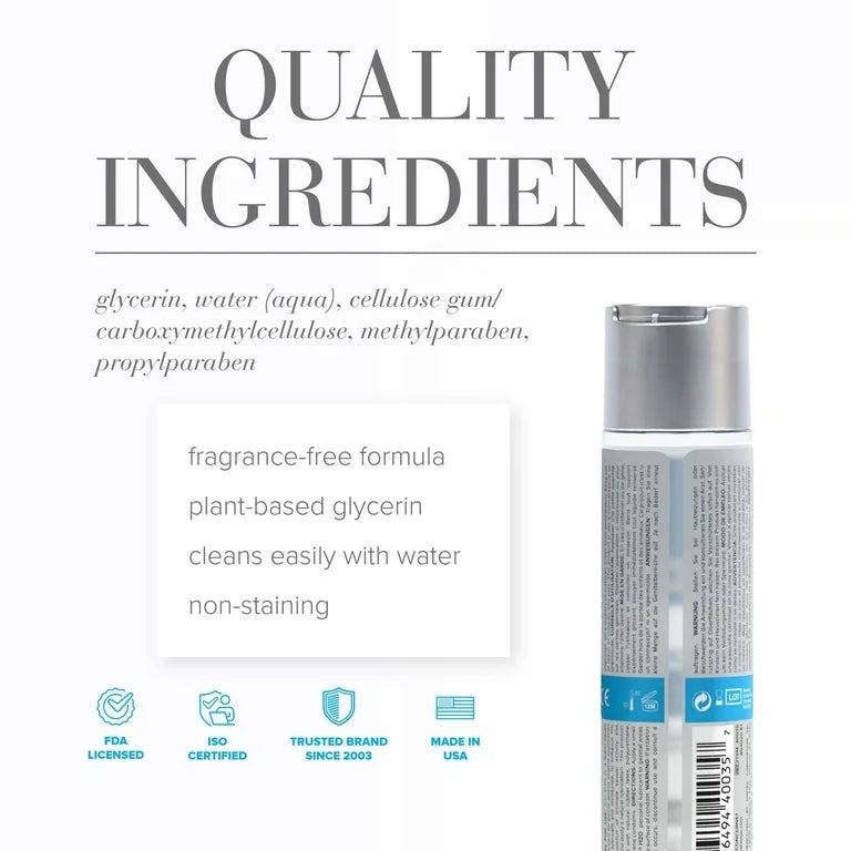 JO H2O Original Water-Based Lubricant 16 oz.