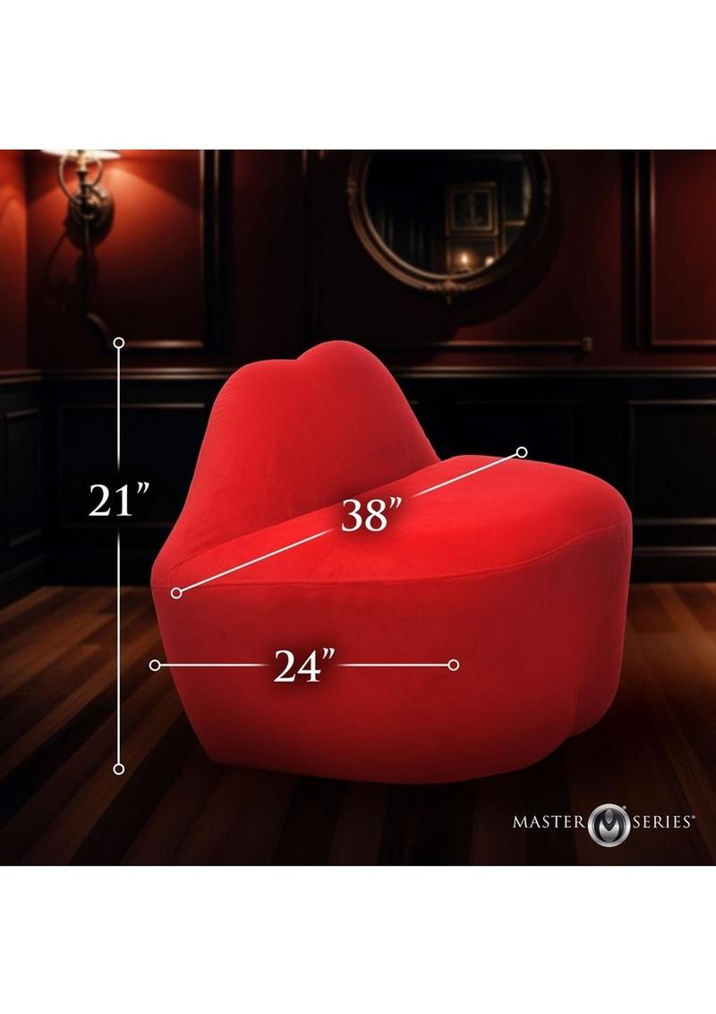 Master Series Lips Chair - Red - *Special Order*