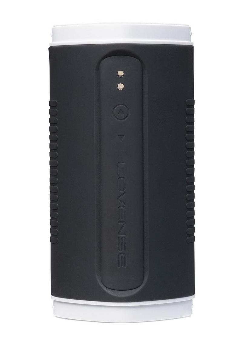 Lovense Calor Rechargeable Bluetooth Stroker with Remote Control - Black