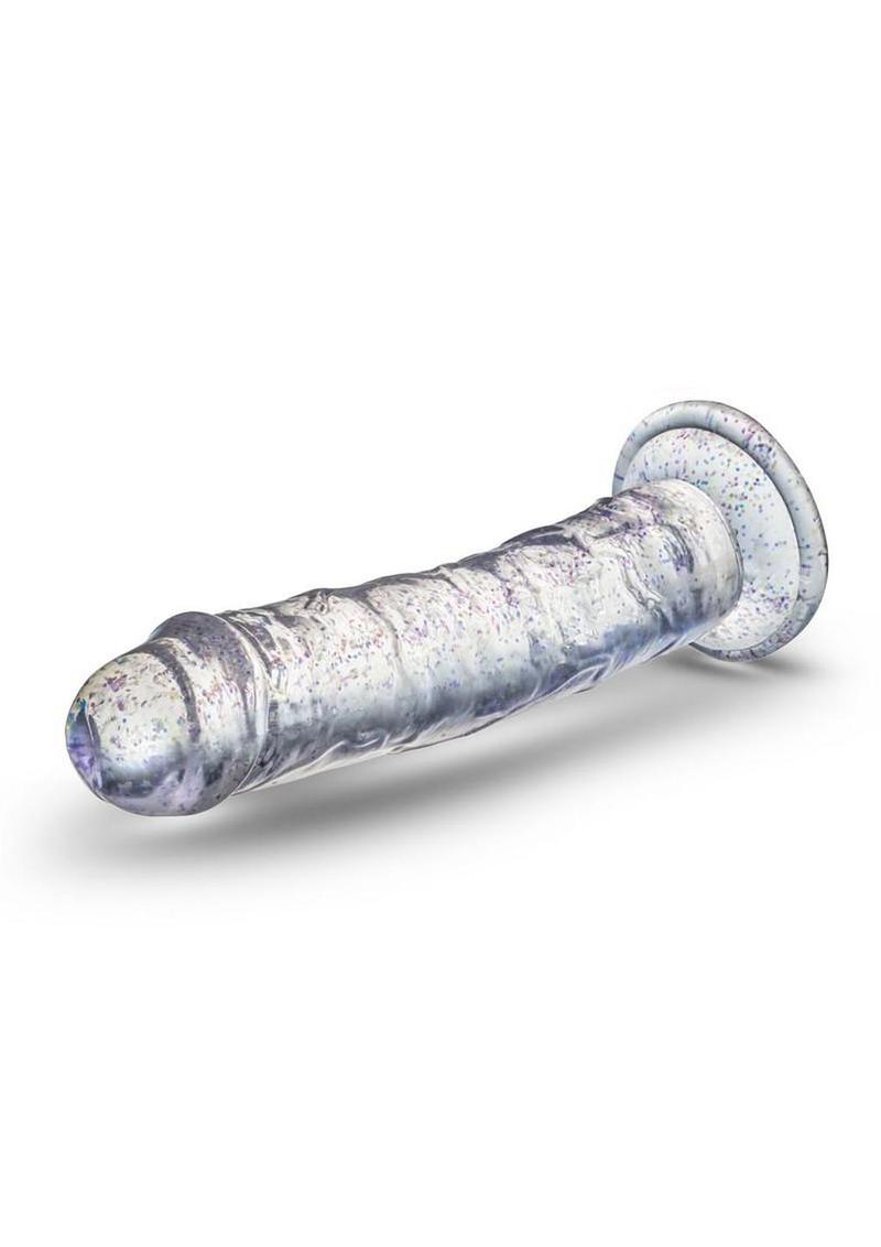 Naturally Yours Gala Dildo 6in - Sparkling Clear