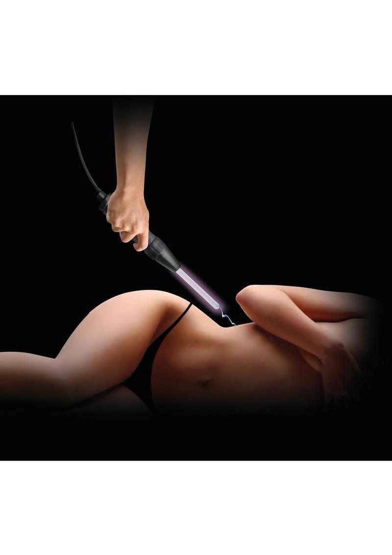 Zeus Electrosex Ultimate Edition Violet Wand Set - Silver