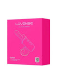 Lovense Spinel Massage Gun Dildo Thrusting Attachment & Heating Component - White/Pink