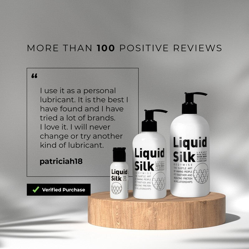 Liquid Silk Lubricant White 500 ml / 17.6 oz.