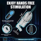 LoveBotz Milker Pro Edition male masturbator Toy with Triple Sensations, Stroker