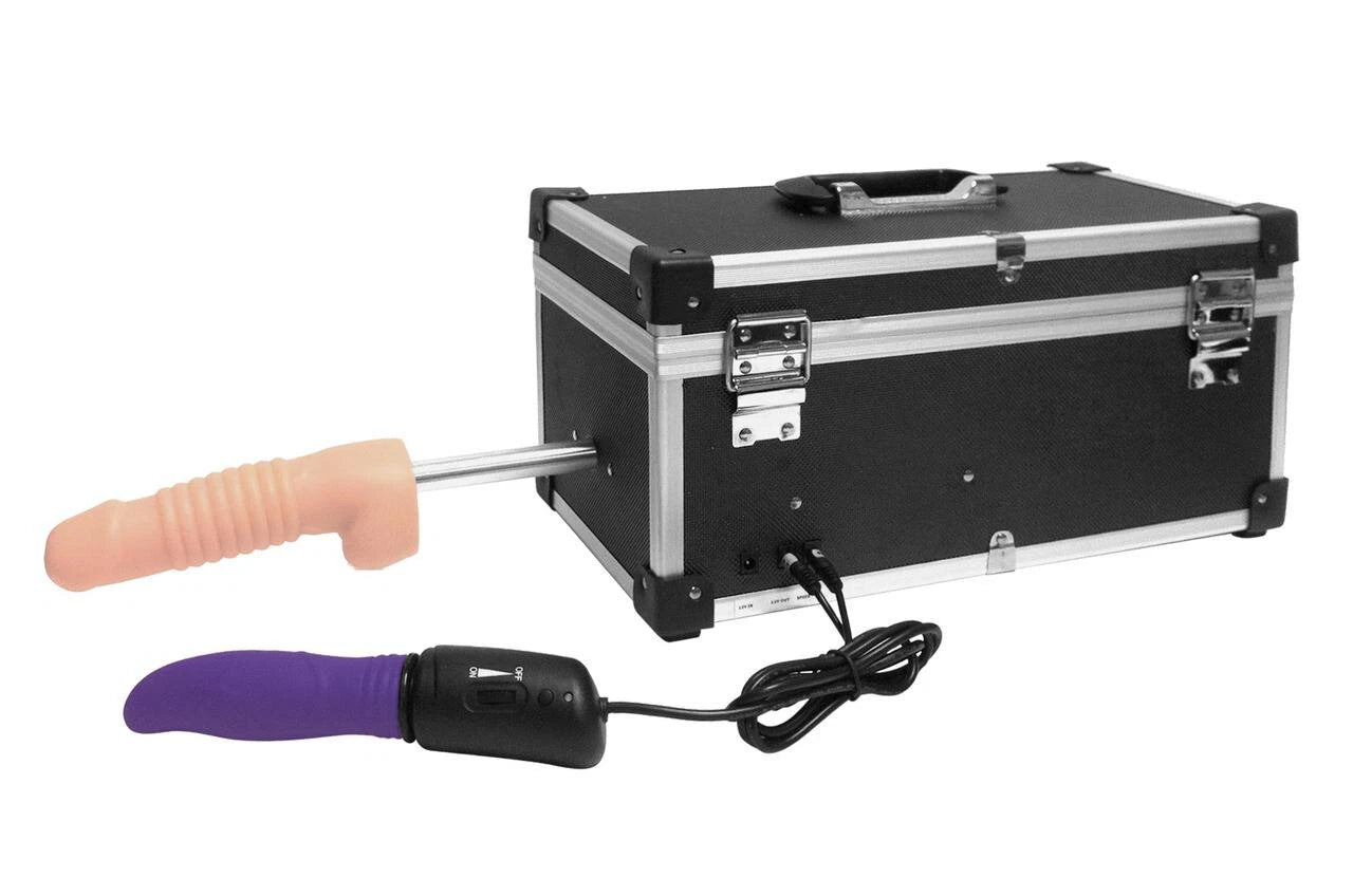 LoveBotz Incognito sex-machine with Dildo butt plug and multi-speed Vibrator
