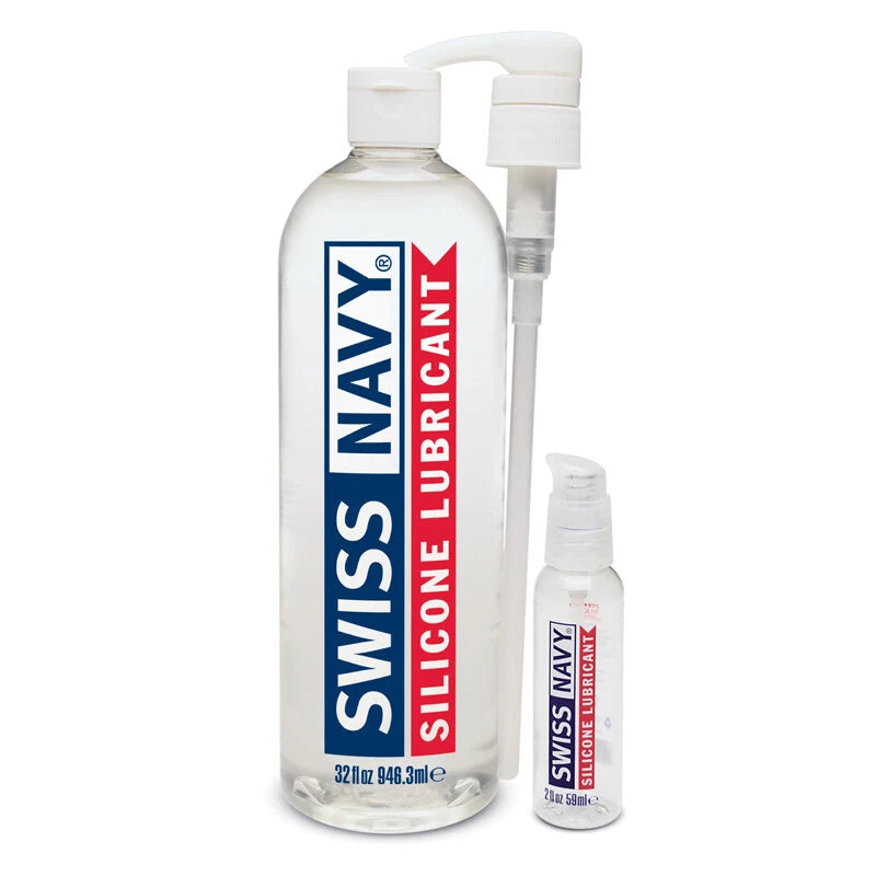 Swiss Navy Silicone Lubricant Personal Intimate Premium Lube 32 oz.