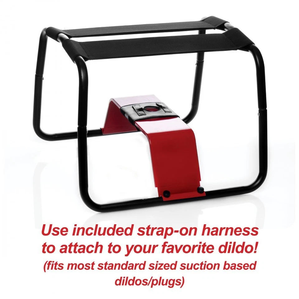 LoveBotz 4-in-1 Bangin Bench w/ hands-free sex-machine with dildo-dong Included