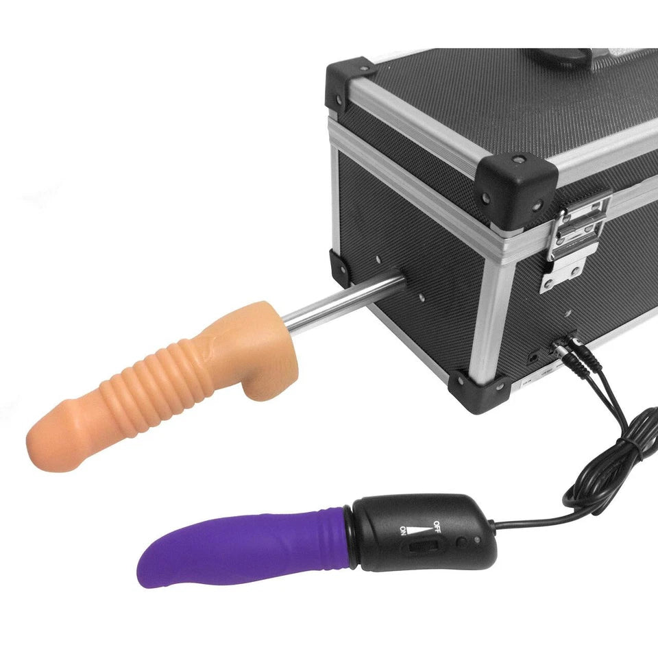 LoveBotz Incognito sex-machine with Dildo butt plug and multi-speed Vibrator